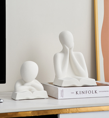 Escultura Decorativa Livro