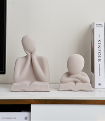 Escultura Decorativa Livro